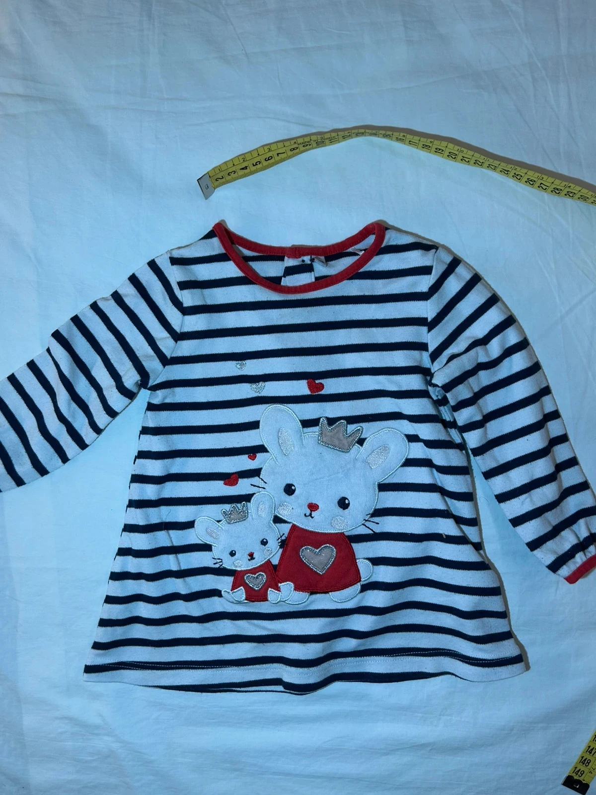 Pull à rayures vintage